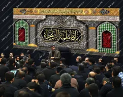 دکور مخمل ایام فاطمیه