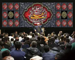 دکور مخمل شهادت حضرت علی(ع)