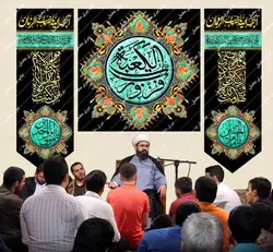 مخمل سه تکه شهادت حضرت علی(ع)