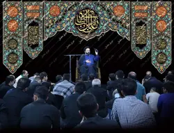 مخمل پنج تکه شهادت حضرت علی(ع)