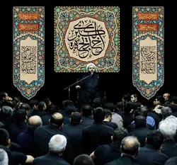 مخمل سه تکه وفات حضرت خدیجه(س)