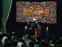 دکور مخمل وفات حضرت زینب(س)