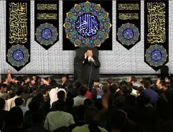 دکور مخمل پنج تکه ایام فاطمیه