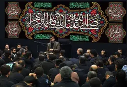 دکور مخمل ایام فاطمیه