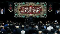دکور مخمل وفات حضرت ام البنین(ع)