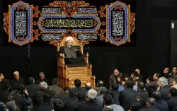 دکور مخمل ایام فاطمیه