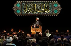 دکور مخمل ایام فاطمیه