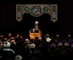 دکور مخمل سه تکه ایام فاطمیه