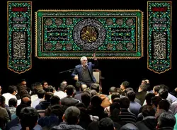 دکور مخمل سه تکه ایام فاطمیه