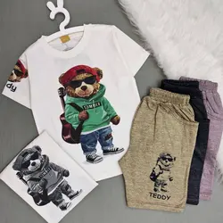 بلوز شلوارک تدی نوازنده