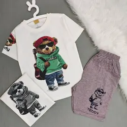 بلوز شلوارک تدی نوازنده