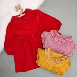 پیراهن مجلسی یقه گیپور