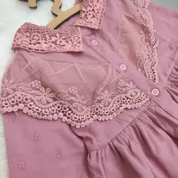 پیراهن مجلسی یقه گیپور