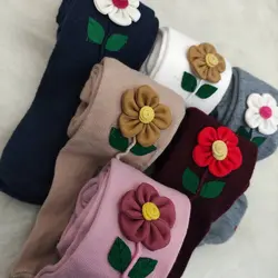 جوراب شلواری گل گلی