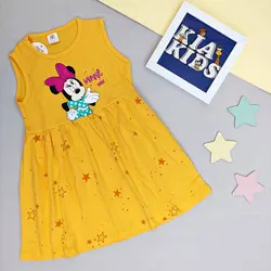 سارافون دخترانه پنبه ای سایز 6