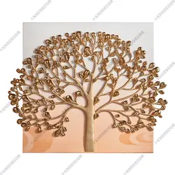 تابلو کدFR154 رزین درخت شاه بلوط 3 تیکه DE8383GL - کی ان دی-KND