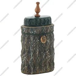 دکوری کد CC115 بانکه جناقی یشمی ۳ تیکه