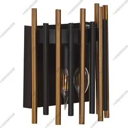 لوستر دیواری کد DV110 مشکی 5032 سانتیک