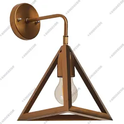 لوستر دیواری کد DV106 دیواری مثلث 2405 آنتیک