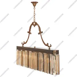 لوستر لاینر ( بیضی مستطیل) 90 سانت آنتیک کد LO325 - کی ان دی-KND