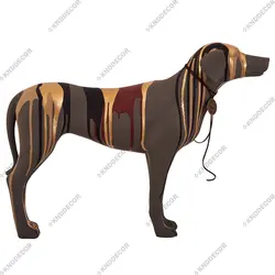 دکوری کد CC136 سگ راسل چک