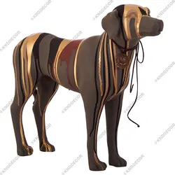 دکوری کد CC136 سگ راسل چک