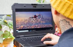 لپ تاپ نظامی صنعتی DELL RUGGED  5414