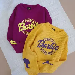 بافت طرح barbie