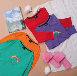 بلوز آستین بلند پاییزه در رنگبندی جذاب