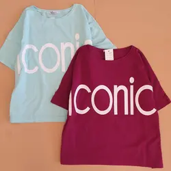 تیشرت طرح ICONIC در رنگ های پاستلی