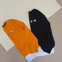 بلوز آستین بلند طرح سگ های خندان