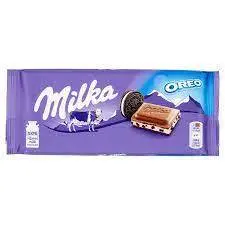 شکلات شیری اورئو کاکائویی 100 گرمی میلکا Milka Oreo