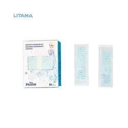 چسب زخم فانتزی ضدآب طرح فروزن مینیسو Miniso– بسته‌بندی 50 عددی