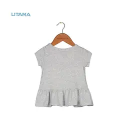 تاپ دخترانه چین‌دار فرست ایمپرشن First impression طرح رنگین کمان – 18 ماه