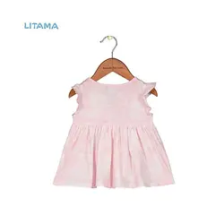 تاپ دخترانه چین‌دار فرست ایمپرشن First impression طرح گیلاس – 6 تا 9 ماه