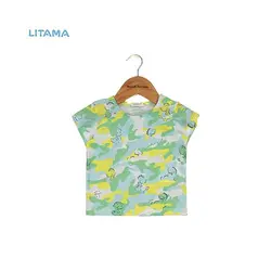 تیشرت دخترانه United Colors of Benetton طرح دایناسور