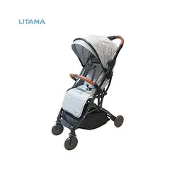 کالسکه مسافرتی بی بی فورلایف Baby4life رنگ طوسی