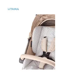 کاور نشیمن و کاور گرمکن پا کالسکه تویست شیک بژ رنگ