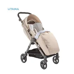 کاور نشیمن و کاور گرمکن پا کالسکه تویست شیک بژ رنگ