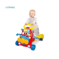 واکر چهار چرخ موزیکال وین فان Win Fun طرح هواپیما