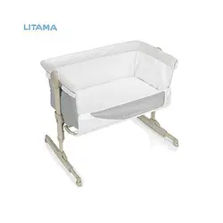 تخت کنار مادر بروی Brevi مدل Nanna Oh 001 رنگ سفید