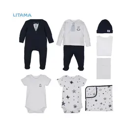 مشخصات، قیمت و خرید ست بیمارستانی نوزاد پسر 10 تکه ایدل بی بی Idil Baby - لیتاما