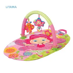 پلی جیم و تشک بازی پری صورتی playgro - لیتاما