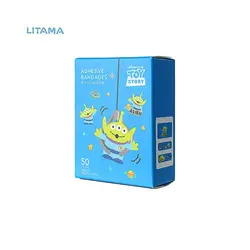 چسب زخم فانتزی ضدآب طرح alien دیزنی مینیسو Miniso– بسته‌بندی 50 عددی - لیتاما
