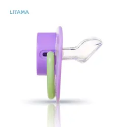 پستانک با رکاب شبتاب ارتودنسی اسمال بنفش کیدزمی