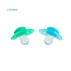 پستانک ۰-۶ ماه سبز و آبی پاستل تویست شیک