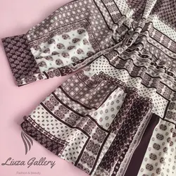 شومیز بهاری آستین مچی(Lp_030)