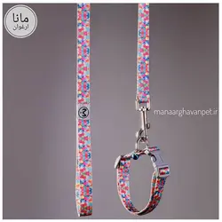 ست قلاده گردنی زنگوله دار+لید طرح 6ضلعی