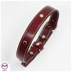 قلاده گردنی چرم 2.5cm