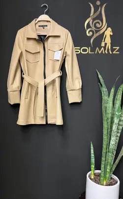 پالتو چرم پوست ماری